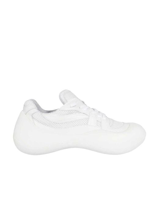 J.W. Anderson White Low-Top Sports Shoes