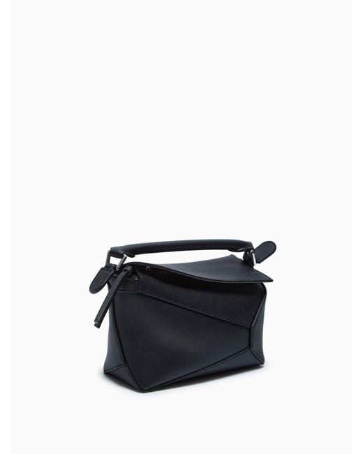 Loewe Black Puzzle Mini Bag