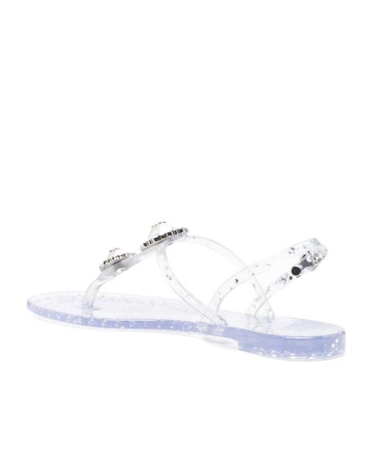 Casadei White Flip-Flops Sandals