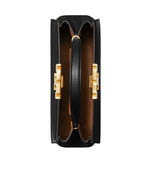 Tory Burch Black Eleanor Satchel Bag