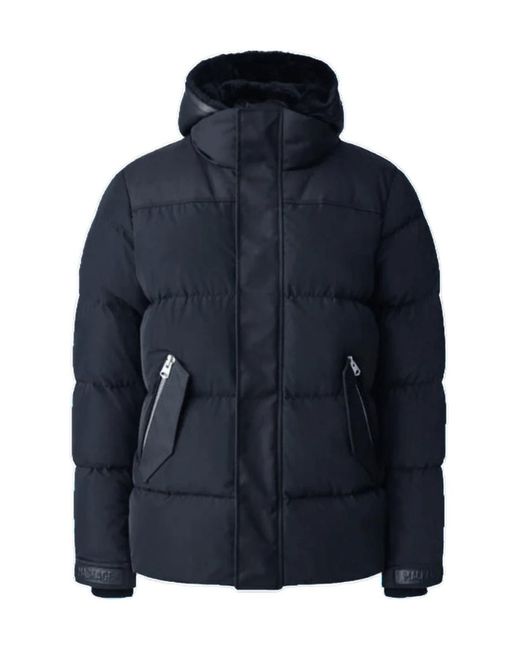 Mackage Blue Riley Down Coat for men