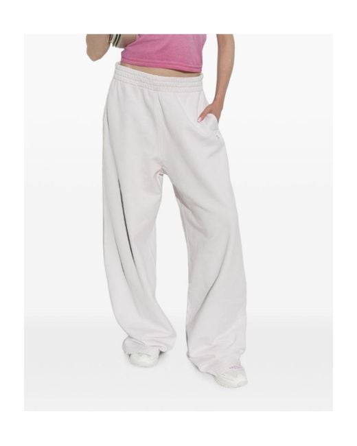 DIESEL Gray Elastic-Waist Athletic Pants