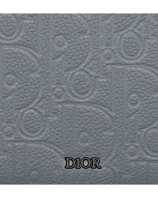 Dior Gray Card Holder for men