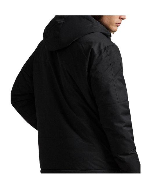 Polo Ralph Lauren Black Solid Color Casual Jacket for men
