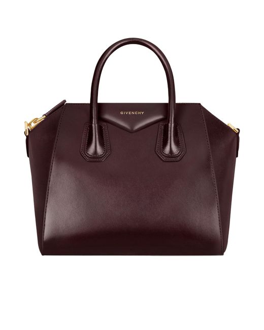 Givenchy Purple Antigona Small Top Handle Bag