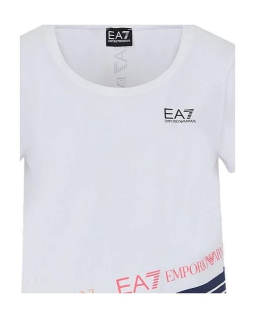 Emporio Armani White Logo T-Shirt