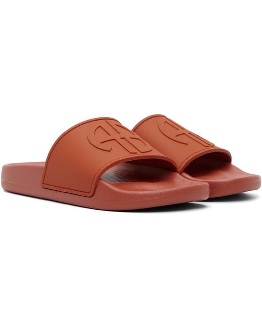 Anine Bing Brown Isla Slippers