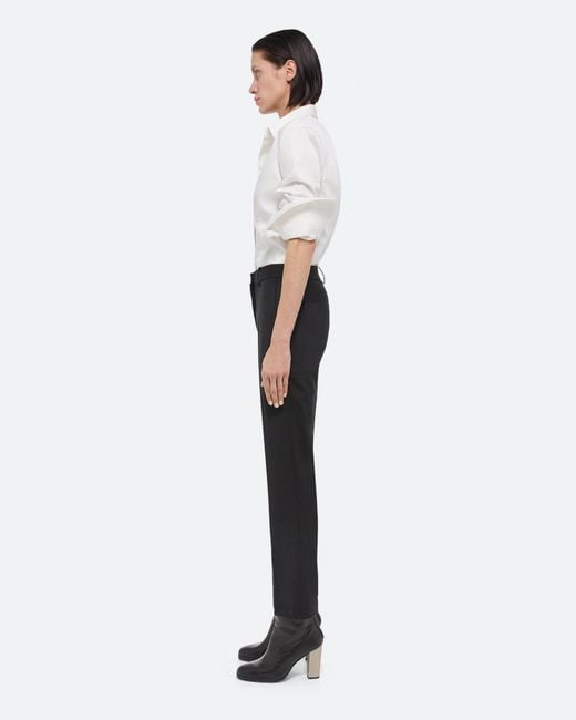 Helmut Lang Black Slim Tailored Trousers