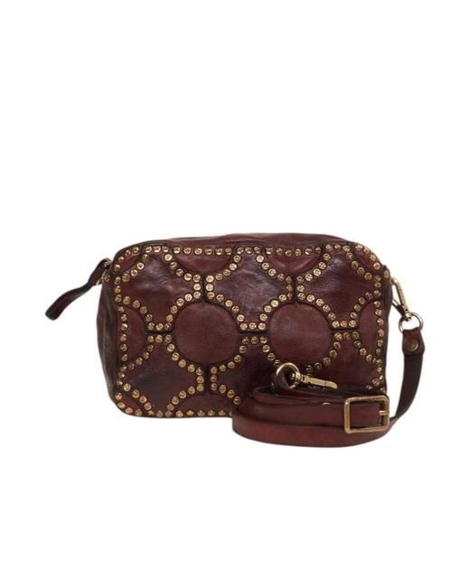 Campomaggi Brown Zippered Shoulder Bag