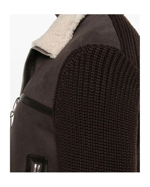 Mackage Brown Lapel Jacket for men