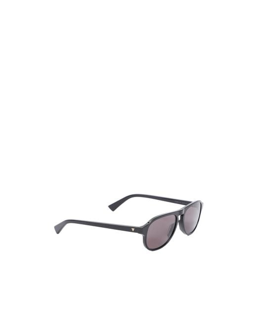 Bottega Veneta White Logo Sunglasses