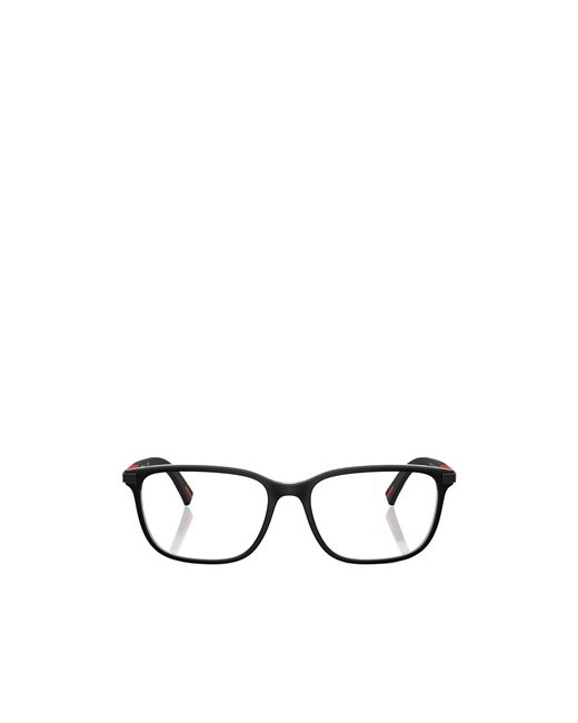 Prada Linea Rossa White Prada Eyewear Square Frame Glasses for men