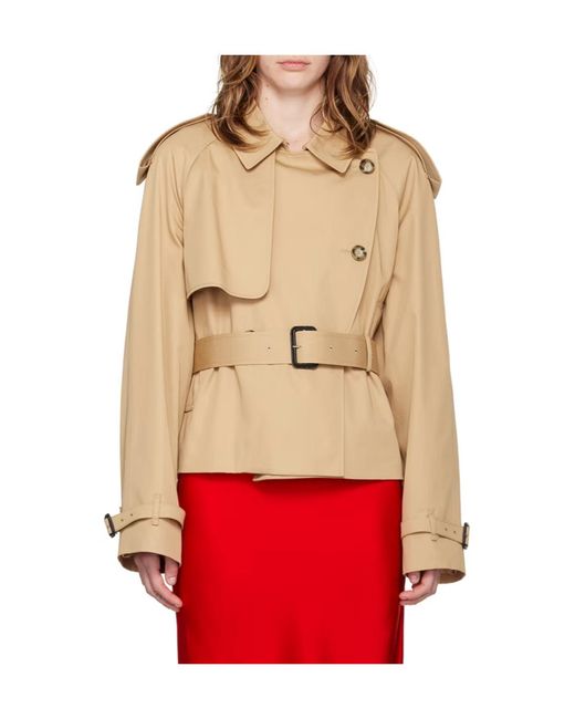 Stella McCartney Red Cropped Short Windbreaker for men