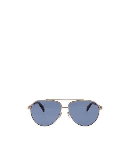 Chopard Blue Eyewear Aviator Frame Sunglasses for men