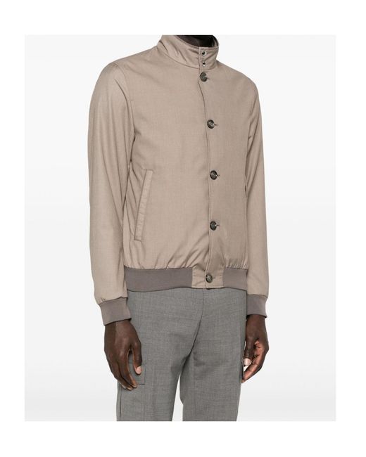 Moorer Brown Bearnie Jacket for men