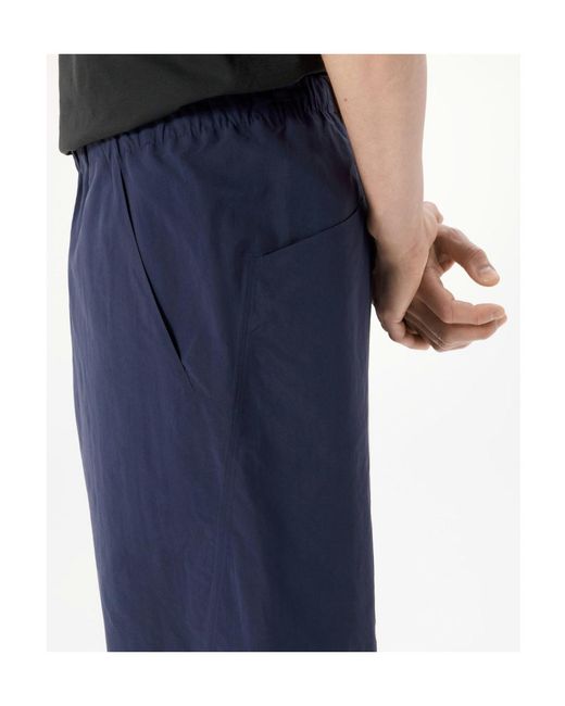 Veilance Blue Spere Sl Elasticated-Waistband Shorts for men