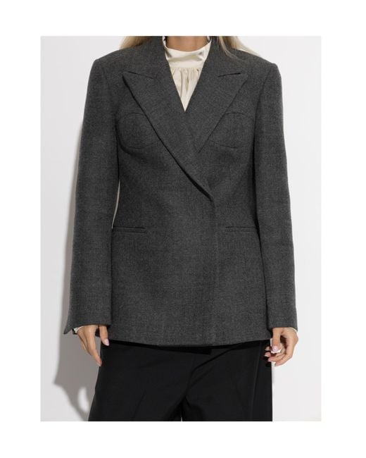 Rohe Black Lapel Blazer