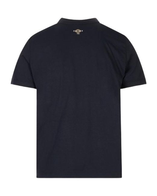 Peserico Blue Jersey T-Shirt for men