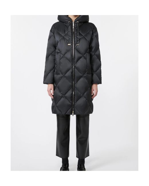 Max Mara Black Down Jacket