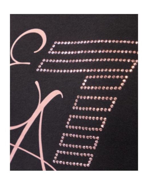 Emporio Armani Black Logo Long-Sleeved T-Shirt