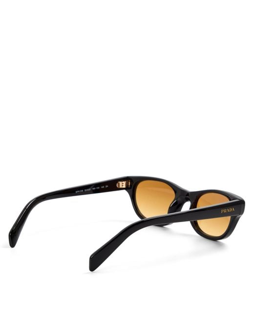 Prada White Square Sunglasses