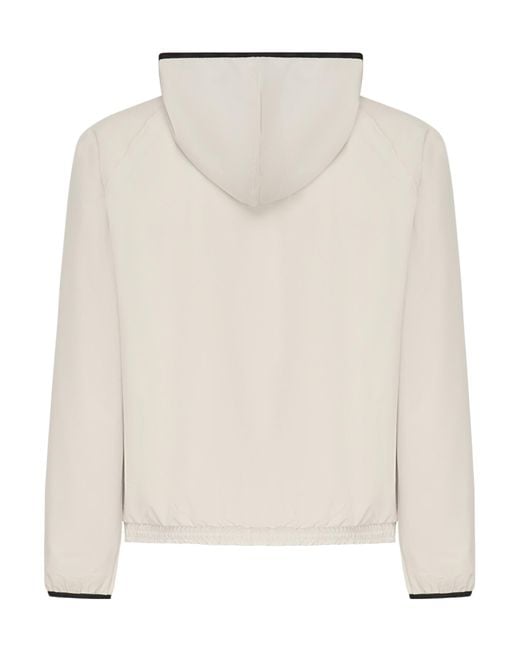 K-Way Natural Hooded Zip Jacket for men