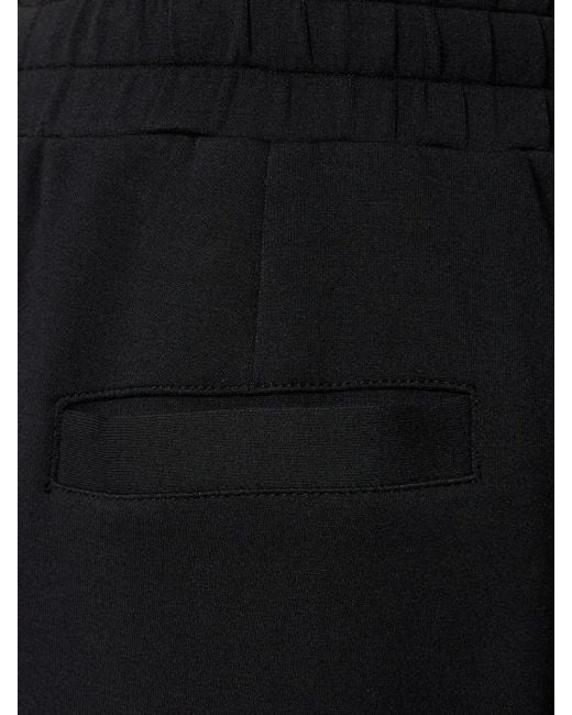 Varley Black Wide Pants With Ribbed Hem