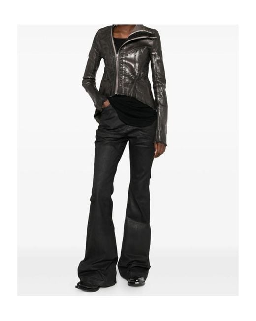 Rick Owens Black Belt Loop Jeans