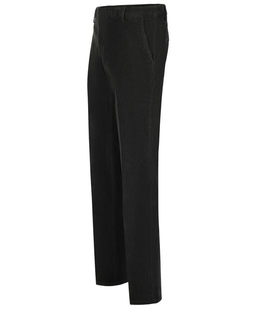 Dondup Black Tailored Pants for men