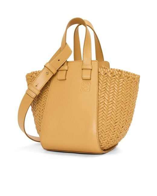 Loewe Metallic Compact Hammock Bucket Bag