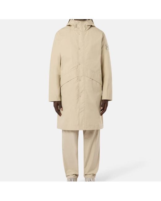 Stone Island Natural Layered Coat for men