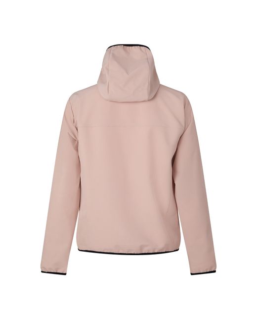 Boss Pink Windproof Hooded Jacket for men