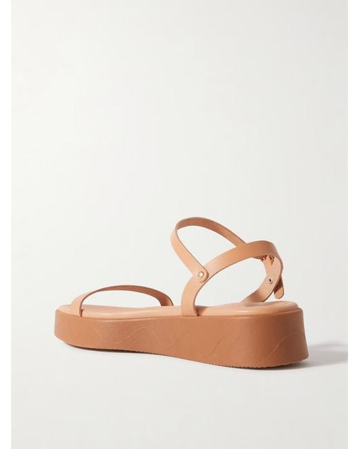Ancient Greek Sandals Pink Platform Sandals