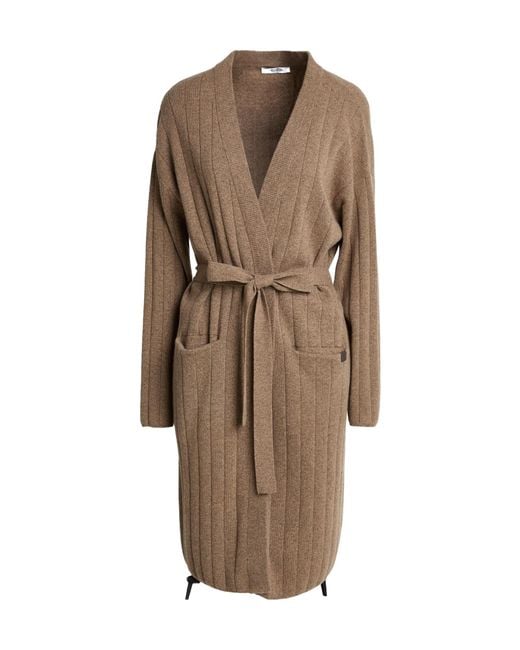 Max Mara Brown Long Sleeves Cardigans
