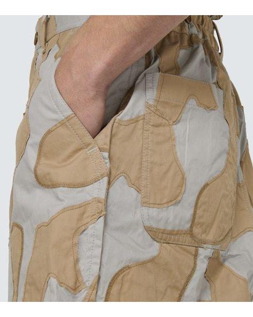 Undercover Natural Wide-Leg Camouflage Pants for men