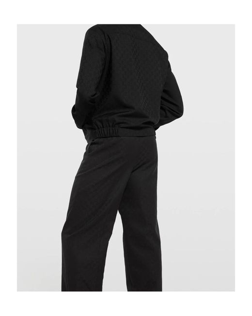 Gucci Black Gg Wool Zip Jacket for men