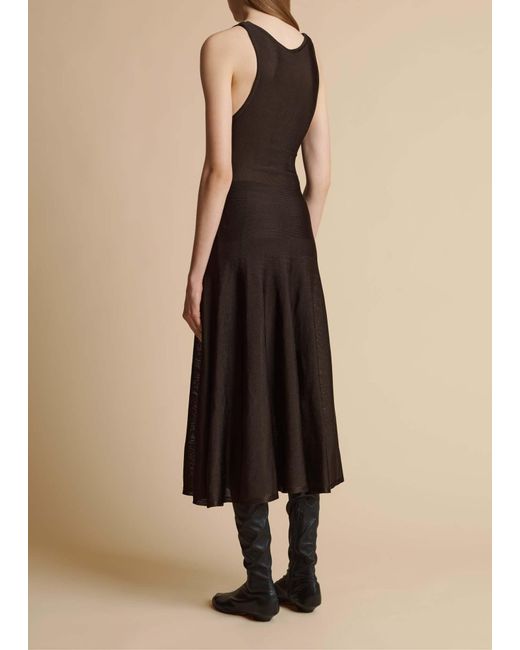 Khaite Black Hencil Dress