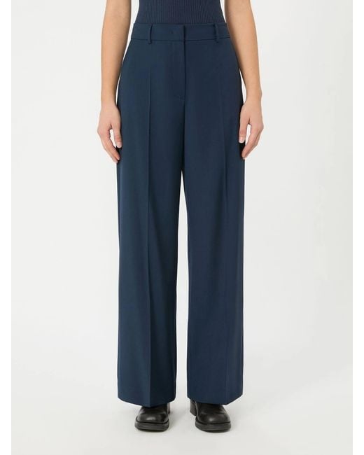 Weekend by Maxmara Blue Wkdvisivo Pressed Crease Pants