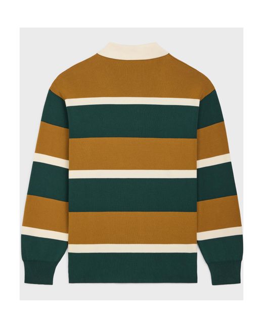 Céline Multicolor Blason Rugby Polo Shirt for men