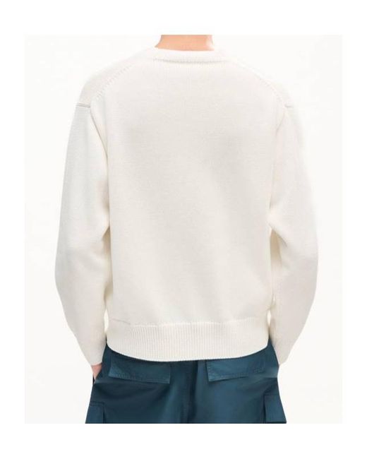 KENZO White Sounds' Embroidered Jumper for men