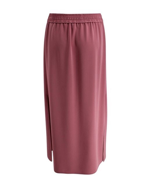 Herno Purple Skirts Polyester
