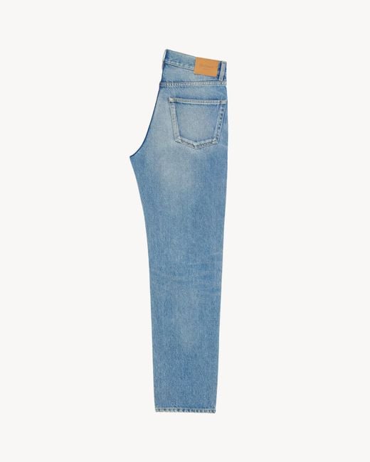 Saint Laurent Blue Mick Long Jeans for men