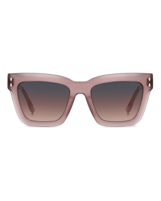 Isabel Marant Multicolor Butterfly-Shaped Sunglasses