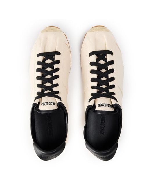 Jacquemus Natural Low-Top Woven Casual Shoes for men