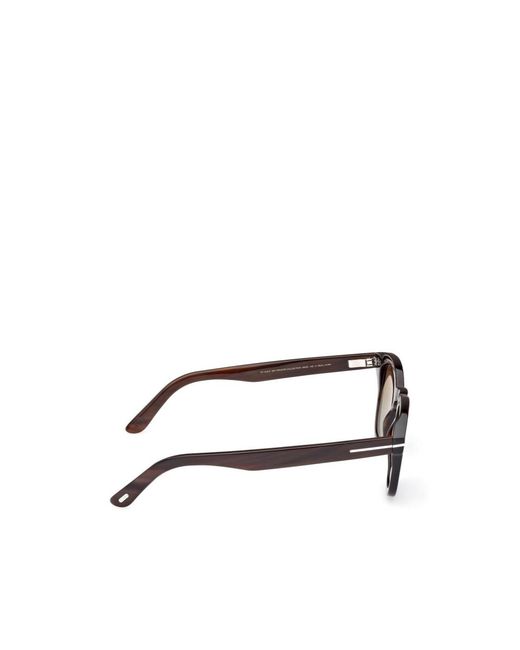 Tom Ford Metallic Square Sunglasses for men