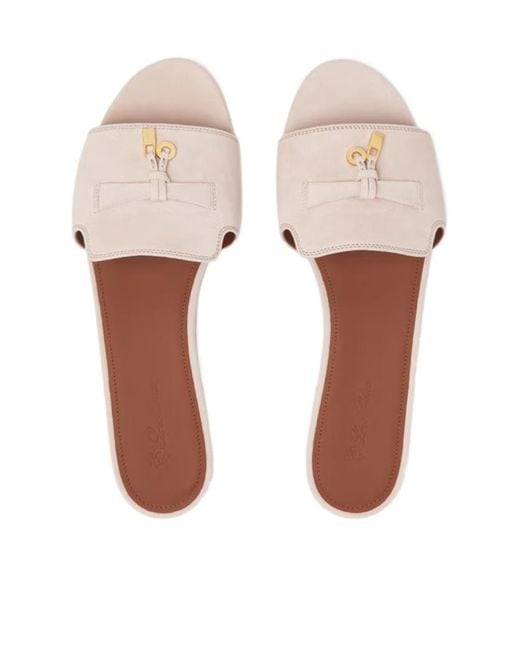 Loro Piana Multicolor Summer Charms Sandal