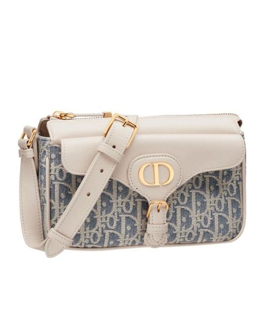 Dior Gray Small 30 Montaigne Pocket Bag