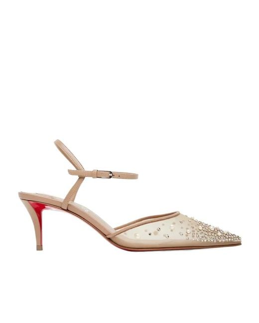 Christian Louboutin White Miss Z Riviera Pumps