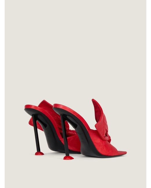 Givenchy Red Boudoir Heeled Mules