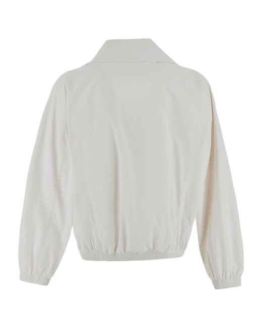 Balenciaga White Loop Sports Icon Tracksuit Jacket